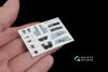 Quinta Studio QD48044 F/A-18C (early) 3D-Printed & coloured Interior on decal paper (for Kinetic) 1/48